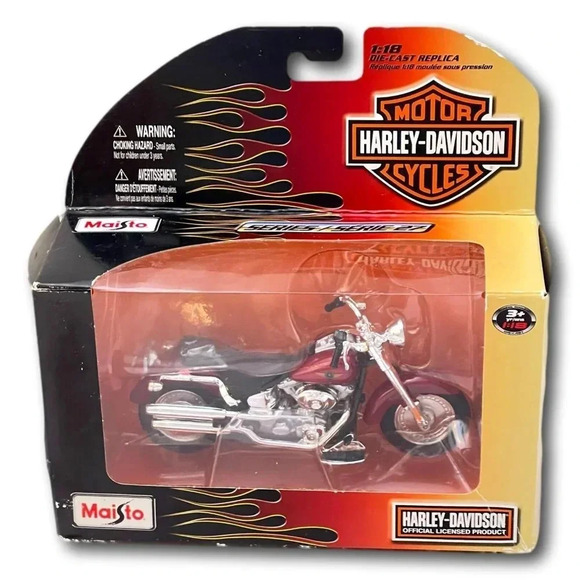 Maisto Harley Davidson Motorcycles Diecast Lot 3 1/18 Series 27  2010 - Picture 4 of 8